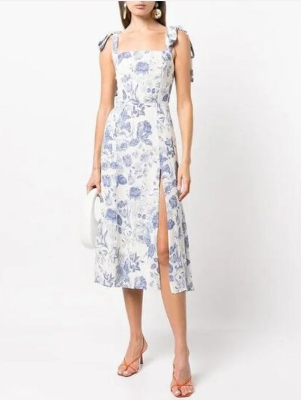Reformation Twilight Dress in the Lucerne Print Plus Size 20